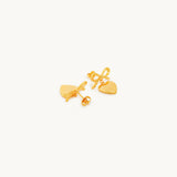 Aine Heart Earrings