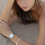 Wave of Pearls Bracelet